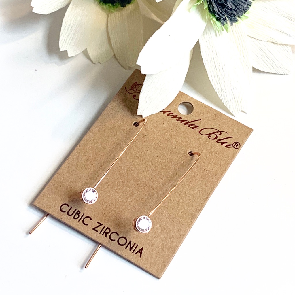 Blingy Hoop Earrings 10$